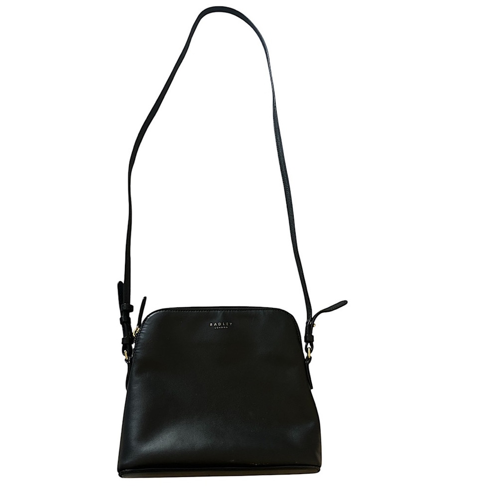 Radley London Liverpool Street 2.0 Small Leather Zip Top Crossbody Bag Black
